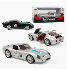 Машинка 67007 (48/2) "Авто Експерт", 2 кольори, металопластик, 1:32, світло, звук, інерція, відчиняються двері, багажник, в коробці