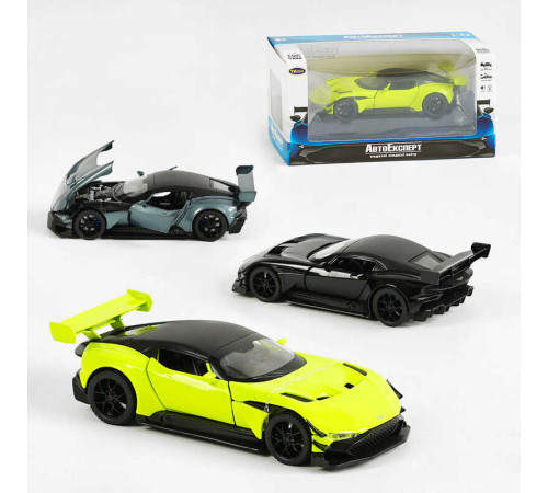 Машинка TK - 10601 (48/2) "Авто Експерт", 3 кольори, металопластик, 1:32, звук, світло, інерція, рухомі елементи, в коробці, ВИДАЄТЬСЯ МІКС ВИДІВ