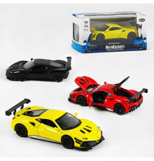 Машинка 36003 (48) "Авто Експерт", 3 кольори, металопластик, 1:32, звук, світло, інерція, рухомі елементи, в коробці, МІКС ВИДІВ