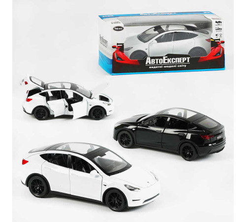Машинка 39110 (48/2) "Авто Експерт", 2 види, металопластик, 1:32, звук, світло, інерція, рухомі елементи, в коробці