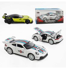 Машинка 10306 (48/2) "Авто Експерт" 2 види, металопластик, 1:32, звук, світло, інерція, рухомі елементи, в коробці