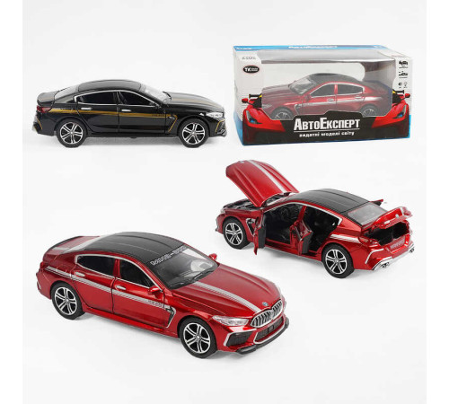 Машинка 69270 (48/2) "Авто Експерт" 2 види, металопластик, 1:32, звук, світло, інерція, відкриваються двері, в коробці