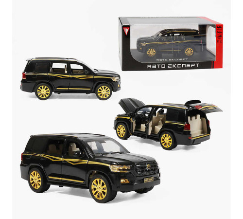 Джип RS-05503 (24) "Авто Експерт", металопластик, 1:24, звук, світло, інерція, відчиняються двері, в коробці