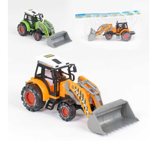 Трактор 658-1 (72/2) 2 кольори, інерція, в пакеті