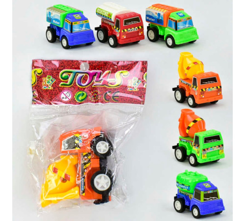 Машинка 399-261 (2400/2) 1шт в пакеті, 6 видів – в наличии! Купите сейчас у KAZKOVA