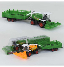 Комбайн інерційний 0488-103 (36/2) 2 види, з причепом, в слюді