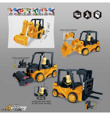 Спецтехніка 8825 (360/2) 4 види, будівельна машина, інерційний механізм, у пакеті