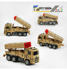 Машинка 999-38 (72/2) “Військова техніка”, інерція, рухома пускова установка, в пакеті