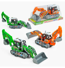 Екскаватор 668-2 (48/2) 2 види, інерція, рухомі деталі, додаткова стріла з ковшем, у слюді