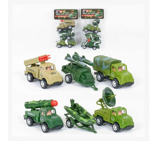 Набір військової техніки 8623 (108/2) 2 види, в пакеті