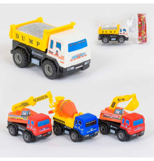 Машинка 399-267 (360/2) 4 види, інерція, 1шт в пакеті