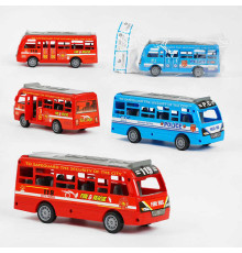 Автобус XY 331-09 (288/2) 2 кольори, інерція, відчиняються двері, у пакеті