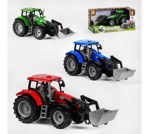 Трактор 550-2 J (36) 3 кольори, інерція, у коробці, ВИДАЄТЬСЯ ТІЛЬКИ МІКС ВИДІВ – в наличии! Купите сейчас у KAZKOVA