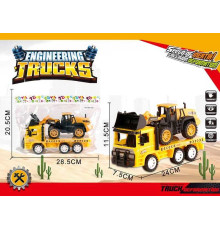 Набір спецтехніки 928 В22 (120/2) 2 види техніки, інерція, в пакеті