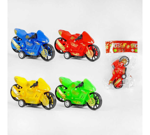 Мотоцикл 399-566 (1800/2) 4 кольри, інерція, у пакеті – в наличии! Купите сейчас у KAZKOVA