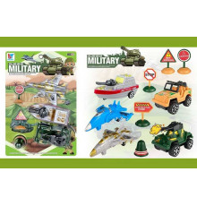 Набір машин 08-34 (96/2) 3 машинки, аксесуари, інерція, на листі