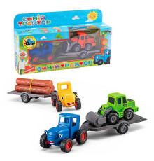 Трактор 156189 (108/2) герой, причеп, екскаватор, інерція, в коробці