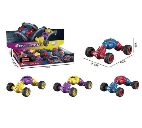 Машина 928-1 (24/2) ЦІНА ЗА 8 ШТУК В БЛОЦІ, інерція, в коробці