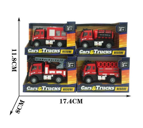 Спецтехніка 998-62 F (96/2) 4 види, в коробці, ВИДАЄТЬСЯ ТІЛЬКИ МІКС ВИДІВ – в наличии! Купите сейчас у KAZKOVA
