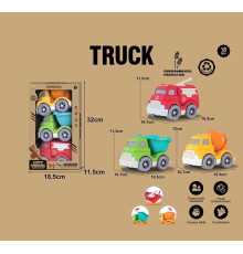 Набір машин 904-2 (36/2) 3 штуки в коробці