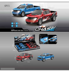 Набір машин P 2412 (16) ЦІНА ЗА 6 ШТУК В БЛОЦІ, в коробці