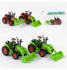 Трактор 2009-65 (240/2) 4 види, інерція, в пакеті, ВИДАЄТЬСЯ ТІЛЬКИ МІКС ВИДІВ