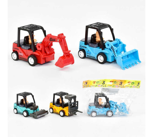 Спецтехніка SD 905-2 (200/2) 4 види, 1шт в пакеті