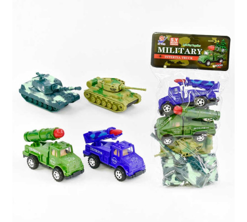 Набір військової техніки 8624 (72/2) 4 штуки в пакеті – в наличии! Купите сейчас у KAZKOVA