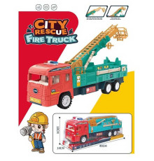 Машина 9806 (24/2) "Пожежна служба", телескопічна драбина, інерція, в слюді