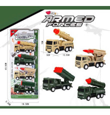 Спецтехніка 878-4 (72/2) 4 машинки, військова техніка, інерція, у слюді