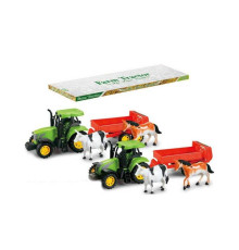 Трактор з причіпом 1601-4 B (60/2) 2 види, в слюді