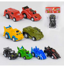 Машинка 399-355 (1800/2) 8 видів, інерція, 1шт у пакеті