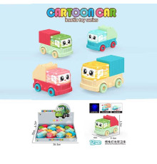 Набір машин LY 226 A36 (30/2) ЦІНА ЗА 12 ШТУК В БЛОЦІ, інерція, підсвічування