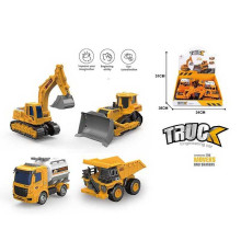 Набір спецтехніки RL 589-20 F (18/2) ЦІНА ЗА 8 ШТУК В БЛОЦІ