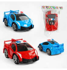 Машина 12017-4 (240/2) "Поліція", 2 кольори, інерція, 17 см, у пакеті