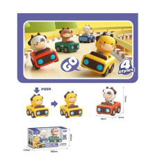 Набір машин LZ 002-2 (96/2) заводний механізм, 2 шт. у наборі, в коробці