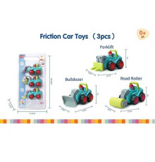 Спецтехніка 6671 (36) 3 штуки, інерція, рухомі елементи, у слюді