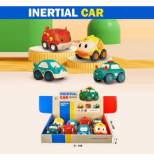 Набір машин BJ 681 A-6 (24/2) ЦІНА ЗА 8 ШТУК В БЛОЦІ, інерція, в коробці