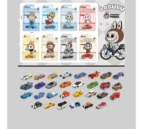 Машинка LBB 3 (720/2) в коробці ВИДАЄТЬСЯ МІКС ВИДІВ