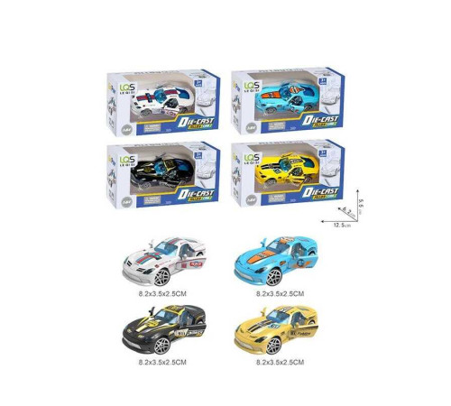 Машинка 8111 (432/2) в коробці, ВИДАЄТЬСЯ ТІЛЬКИ МІКС ВИДІВ