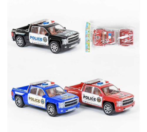 Джип Поліція 9238 (72/2) інерція, 3 кольори, в пакеті, ВИДАЄТЬСЯ ТІЛЬКИ МІКС ВИДІВ – в наличии! Купите сейчас у KAZKOVA
