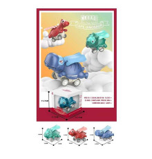 Машинка 201-01 (192/2) інерція, заводний механізм, 3 види, в коробці