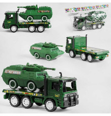 Машинка 928 B18 (160/2) "Військова техніка", інерція, в пакеті