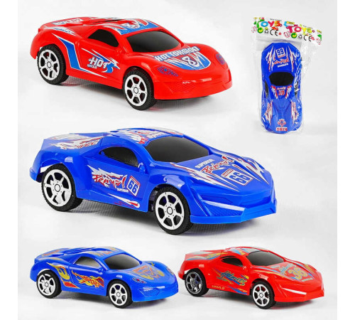 Машинка 329 (600) 4 види, інерція, в пакеті, ВИДАЄТЬСЯ ТІЛЬКИ МІКС ВИДІВ