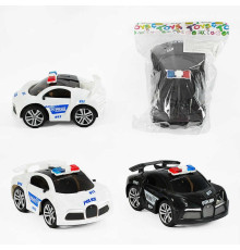 Машина 12017-5 (240/2) "Поліція", 2 кольори, інерція, 17 см, у пакеті