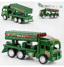 Машинка 1202 (160/2) "Військова техніка", інерція, тріскачка, в пакеті