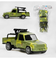 Машинка 022-4 (240/2) військова машинка, інерція, у пакеті