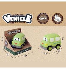 Машинка 2684 A4 (144) вініловий матеріал, двосторонній рух, інерція, в коробці