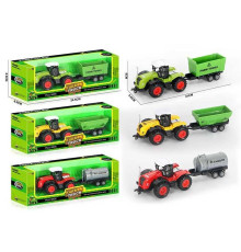 Трактор 955-201 (144/2) 3 види, в коробці, ВИДАЄТЬСЯ МІКС