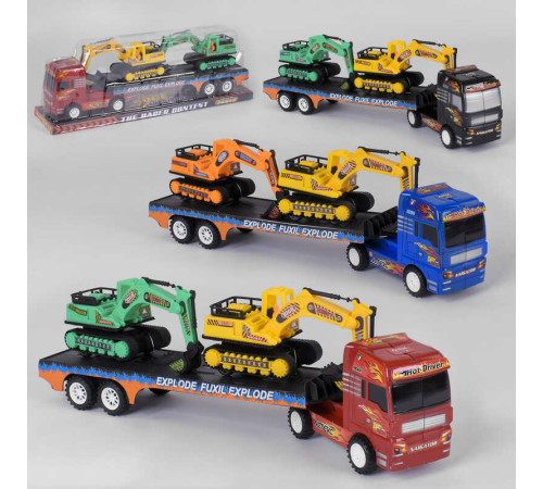 Трейлер 666 D-1 (32/2) 3 види, інерція, в слюді, ВИДАЄТЬСЯ ТІЛЬКИ МІКС ВИДІВ